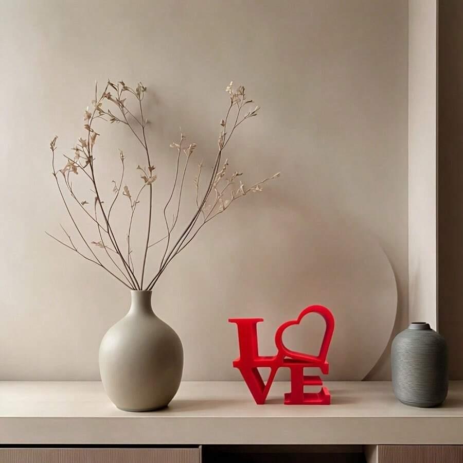 dekoracja napis love