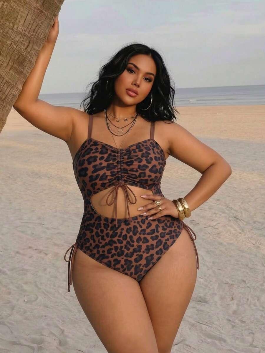 JEDNOCZĘŚCIOWY STRÓJ KĄPIELOWY ANIMAL PRINT