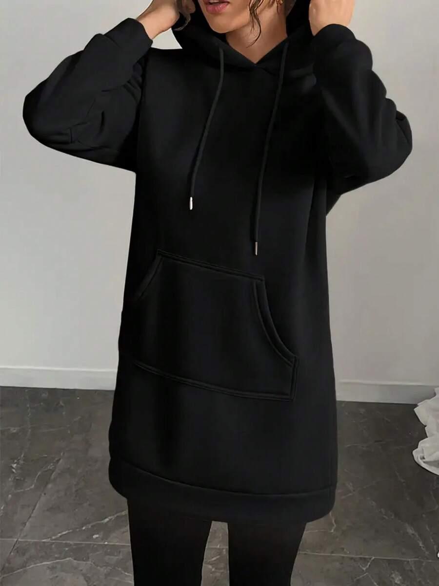 czarna bluza kaptur