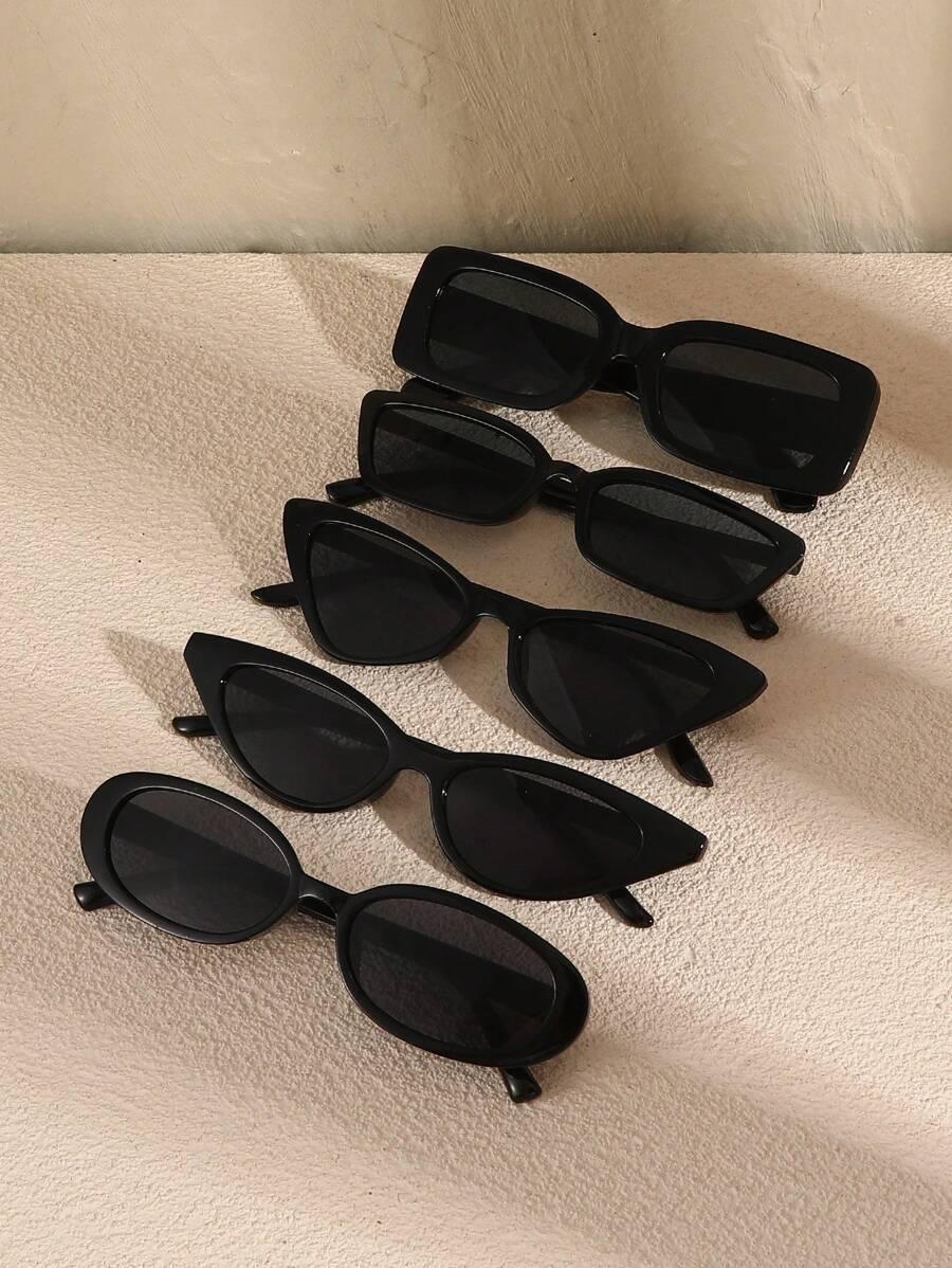 ZESTAW KLASYCZNE OKULARY PRZECIWSŁONECZNE 5-PACK