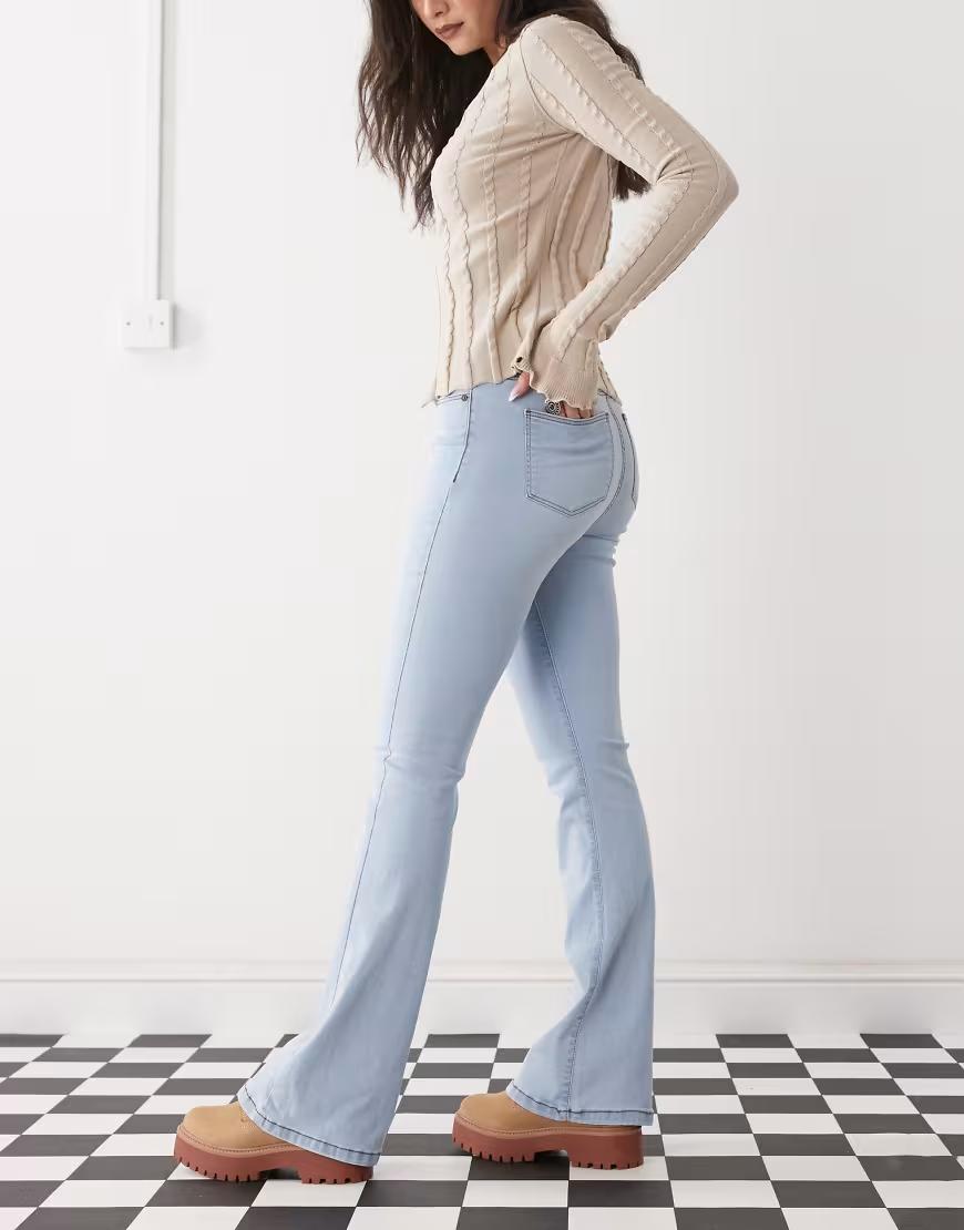NIEBIESKIE SPODNIE JEANS