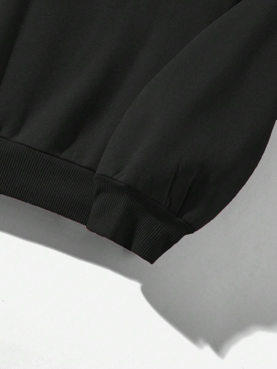 CZARNA BLUZA KAPTUR