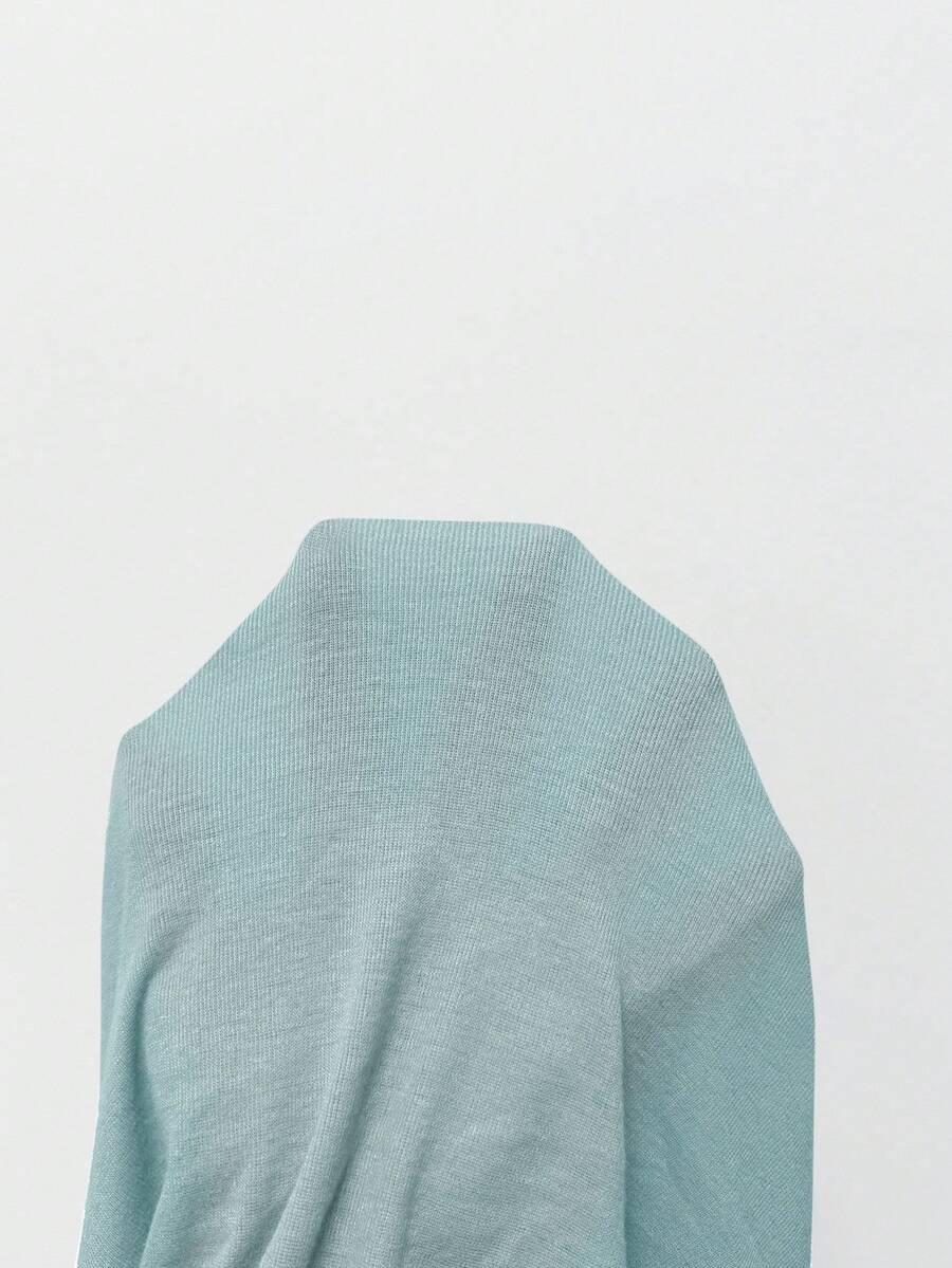 NIEBIESKI SWETER GUZIKI