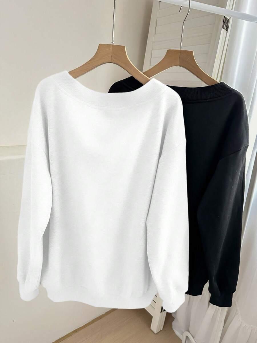 BLUZA V-NECK 2-PACK