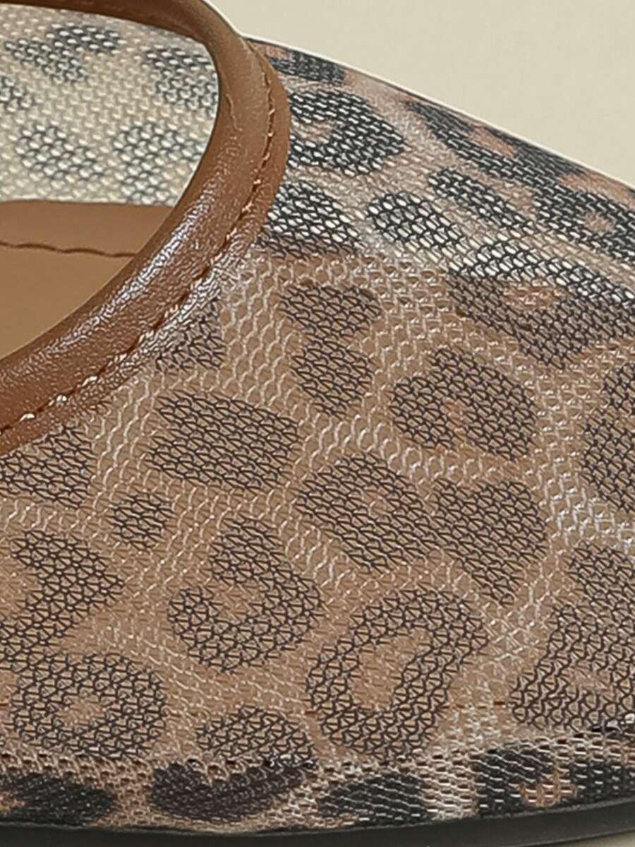 BALERINY LEOPARD PRINT