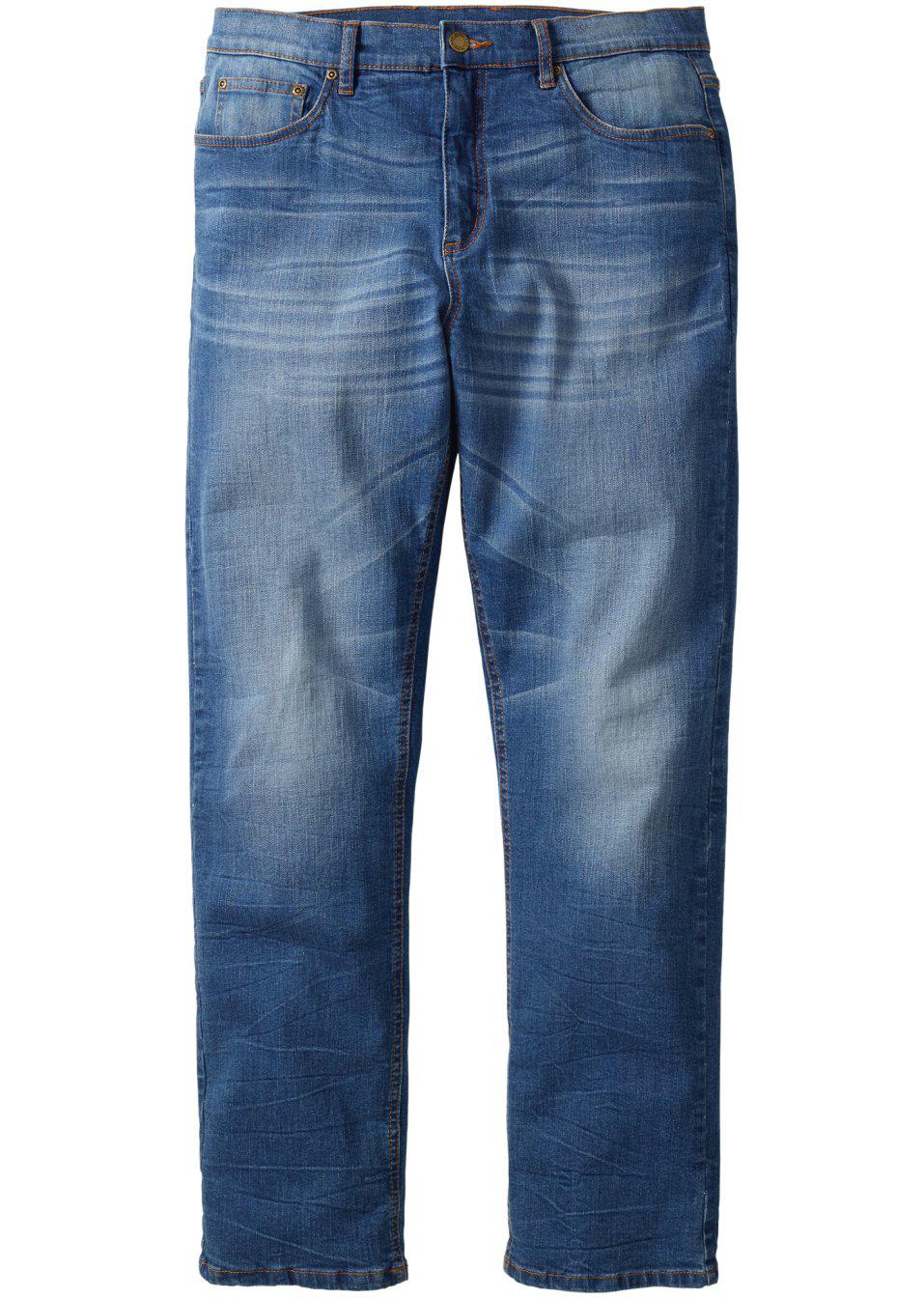 NIEBIESKIE SPODNIE JEANS