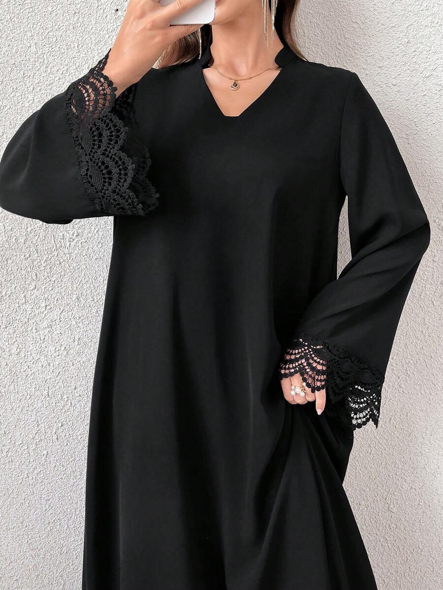 czarna maxi sukienka