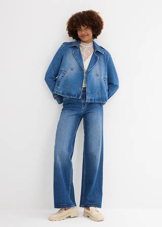 NIEBIESKIE SPODNIE JEANS 