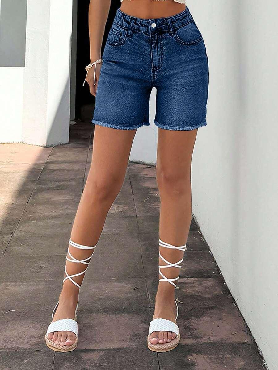 SPODENKI JEANSOWE DAMSKIE
