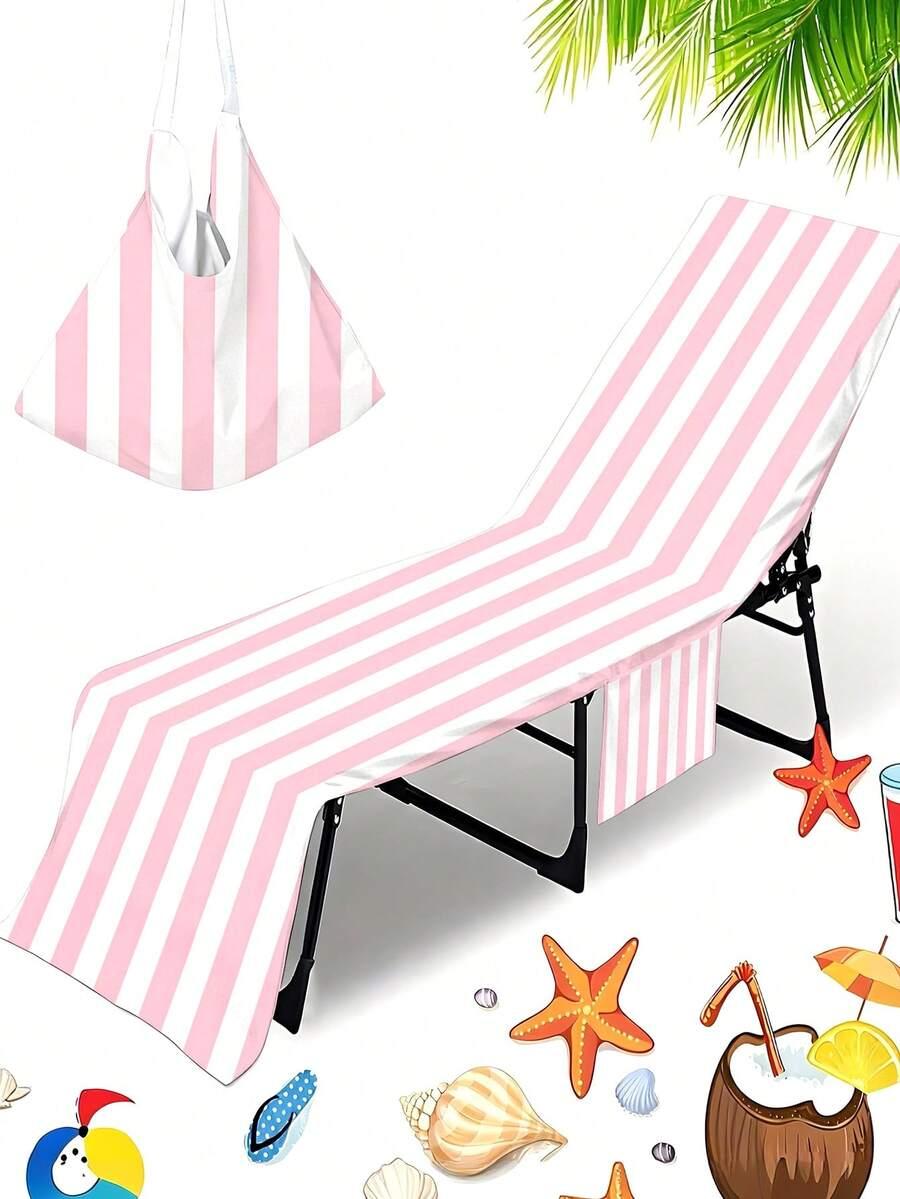 ręcznik plażowy wzór paski