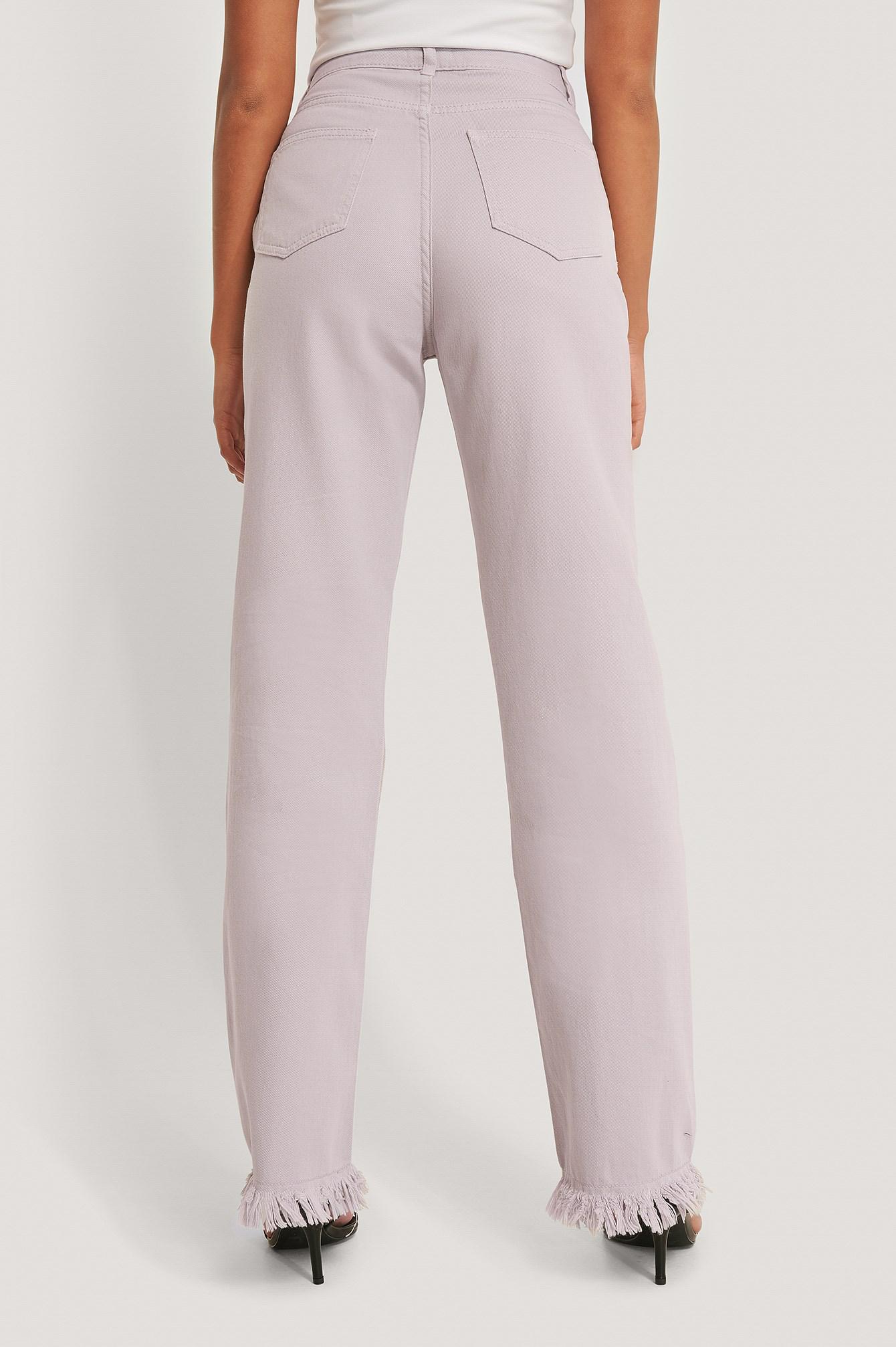 SPODNIE JEANS PROSTA NOGAWKA