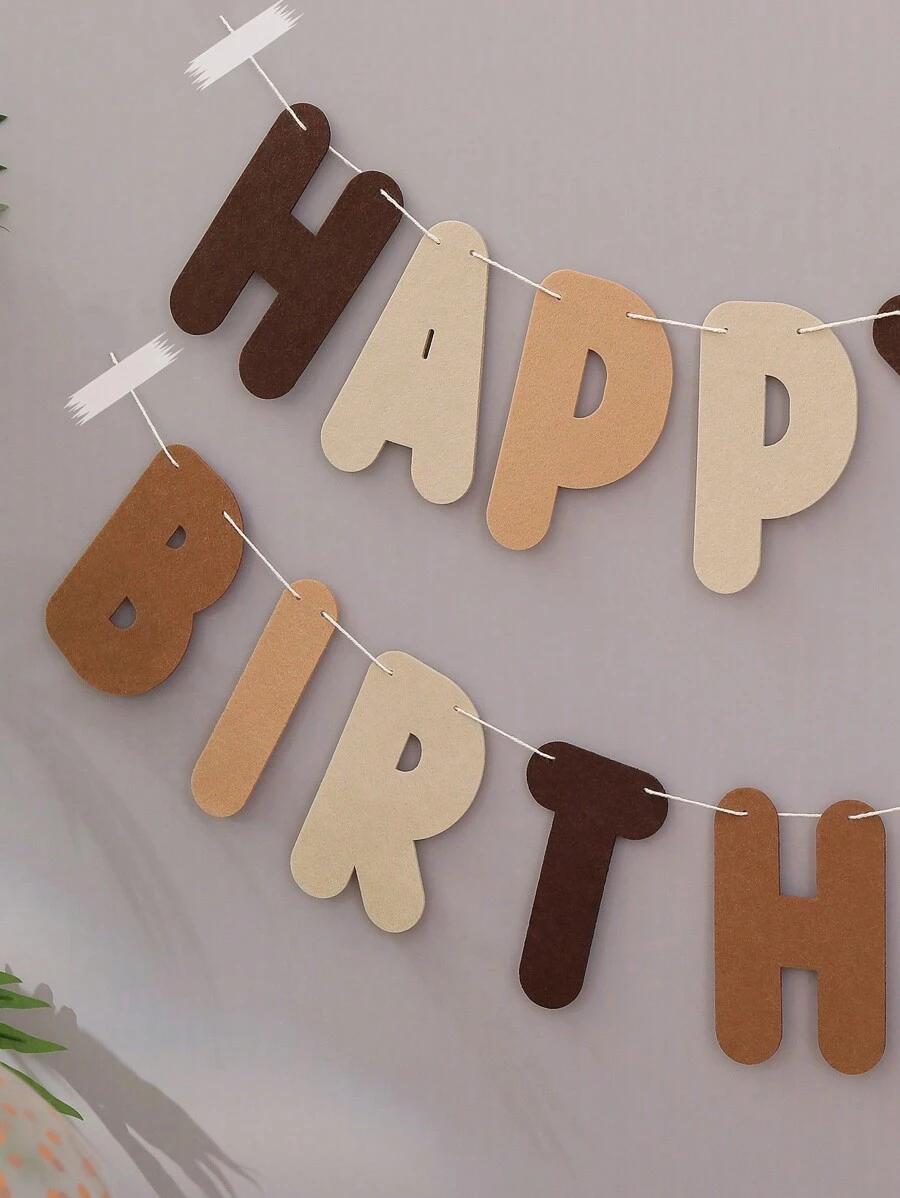 urodzinowy napis happy birthday