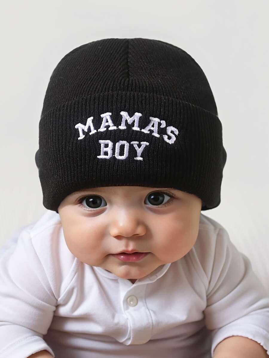 czapka napis mama's boy 2-pack