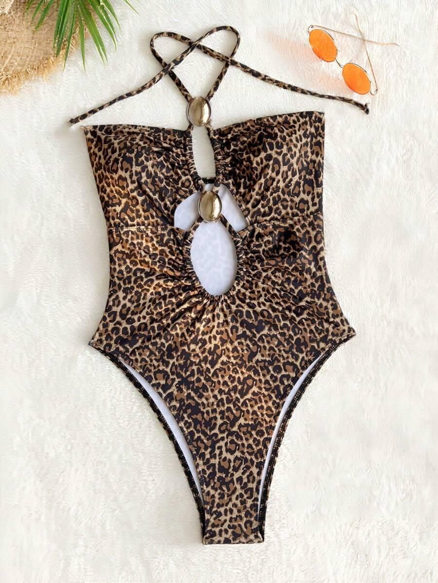 JEDNOCZĘŚCIOWY STRÓJ KĄPIELOWY ANIMAL PRINT