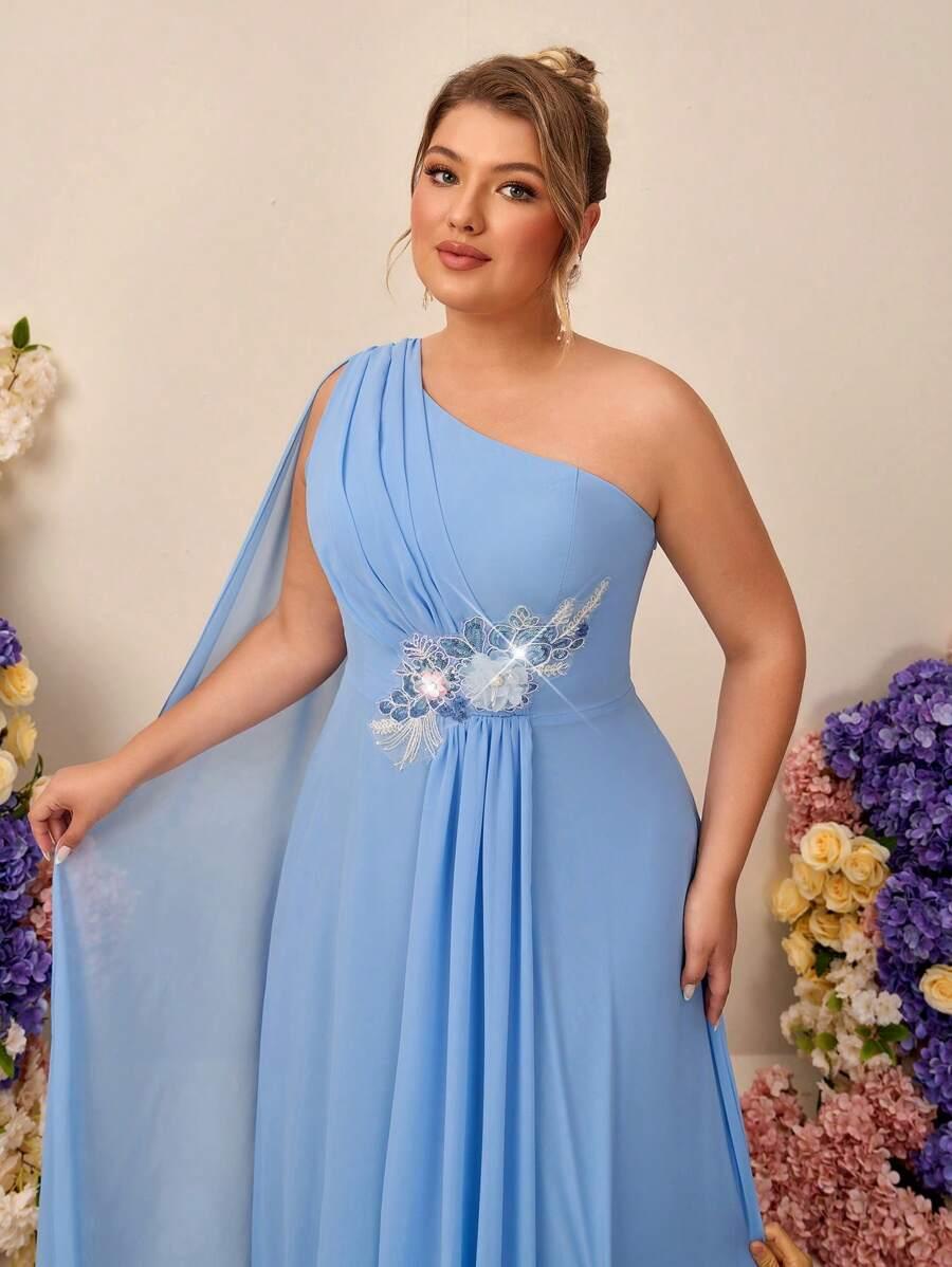 NIEBIESKA MAXI SUKIENKA