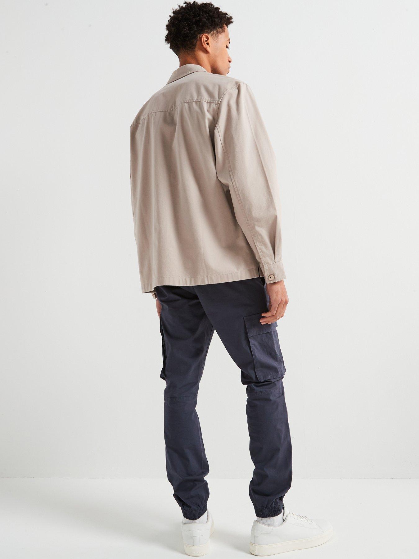 CALVIN KLEIN BAWEŁNIANA KOSZULA WIERZCHNIA J30J326724