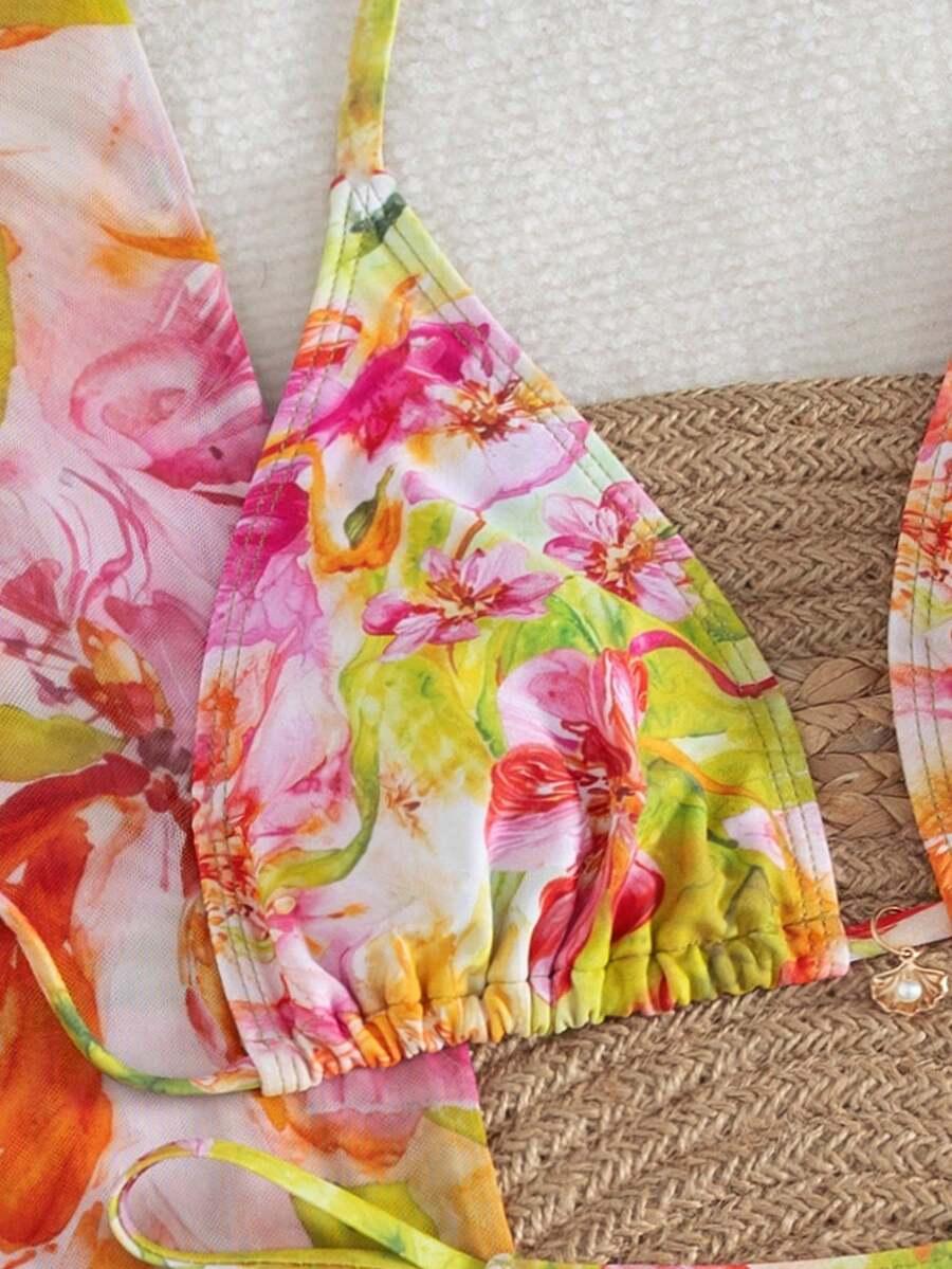 DWUCZĘŚCIOWY STRÓJ KĄPIELOWY SARONG KOMPLET