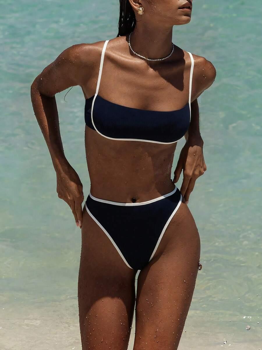 CZARNY STRÓJ KĄPIELOWY bikini