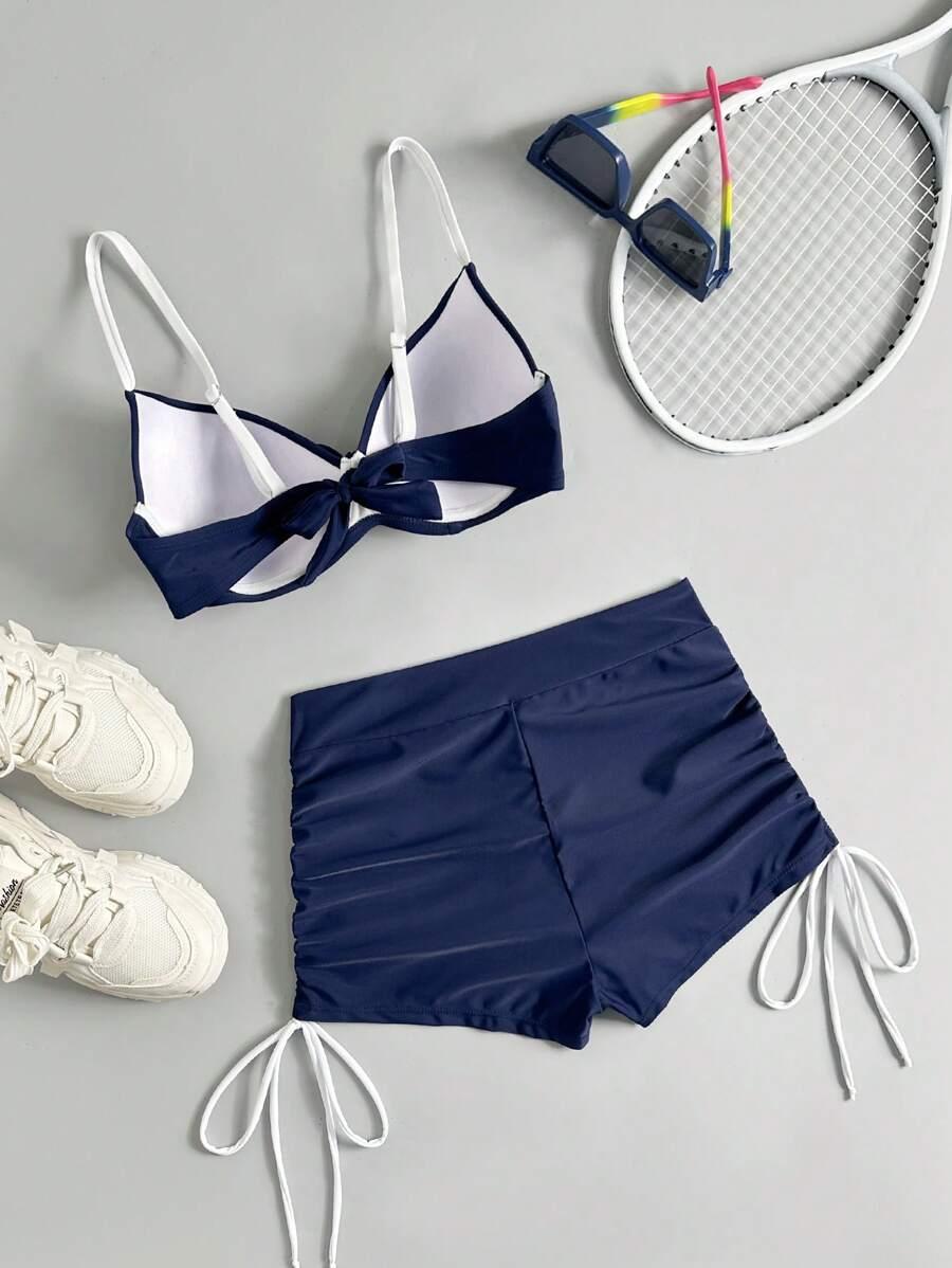 komplet bikini kontrast 