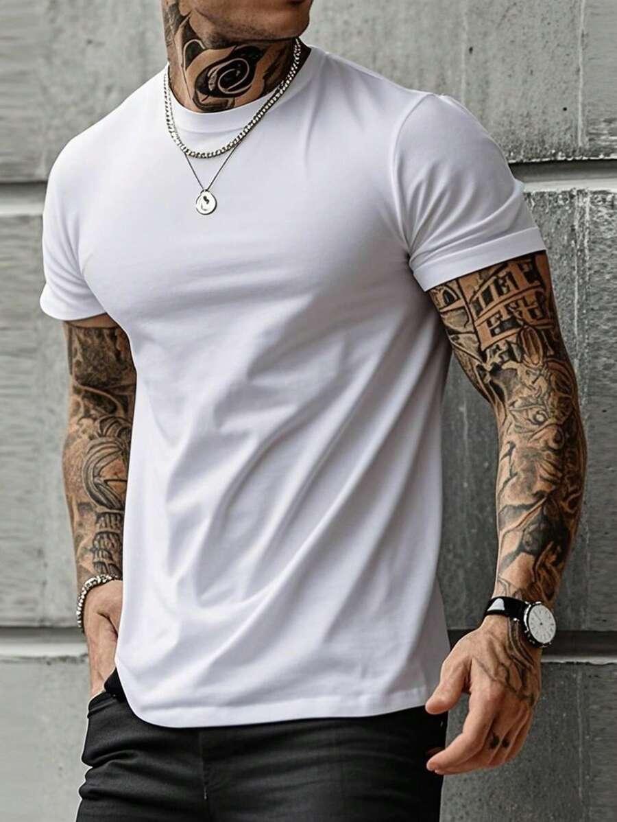 T-SHIRT Z KRÓTKIM RĘKAWEM