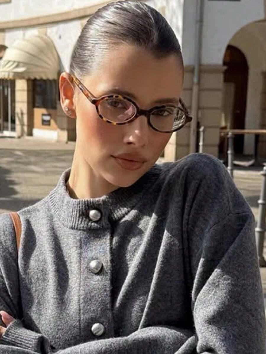 okulary zerówki animal print