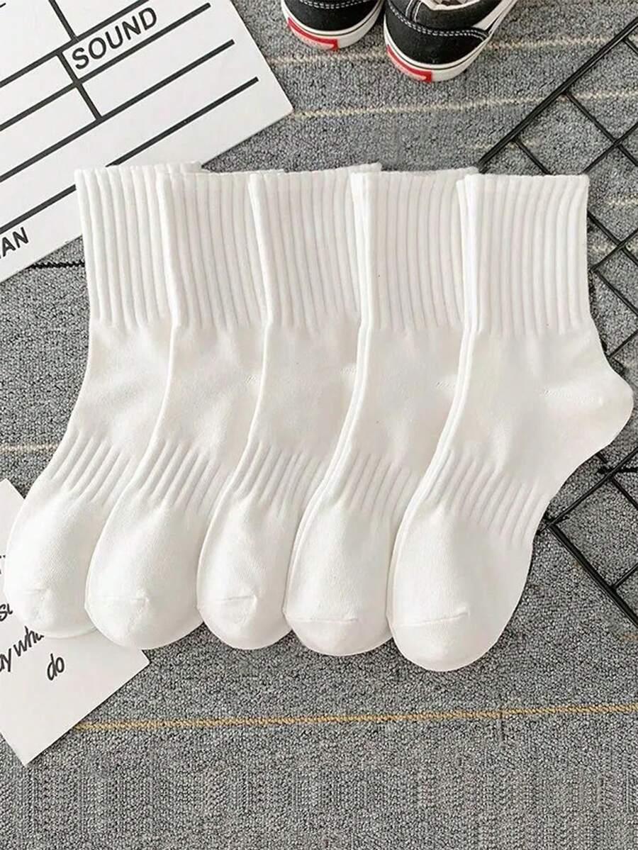 BIAŁE SKARPETY 5-PACK