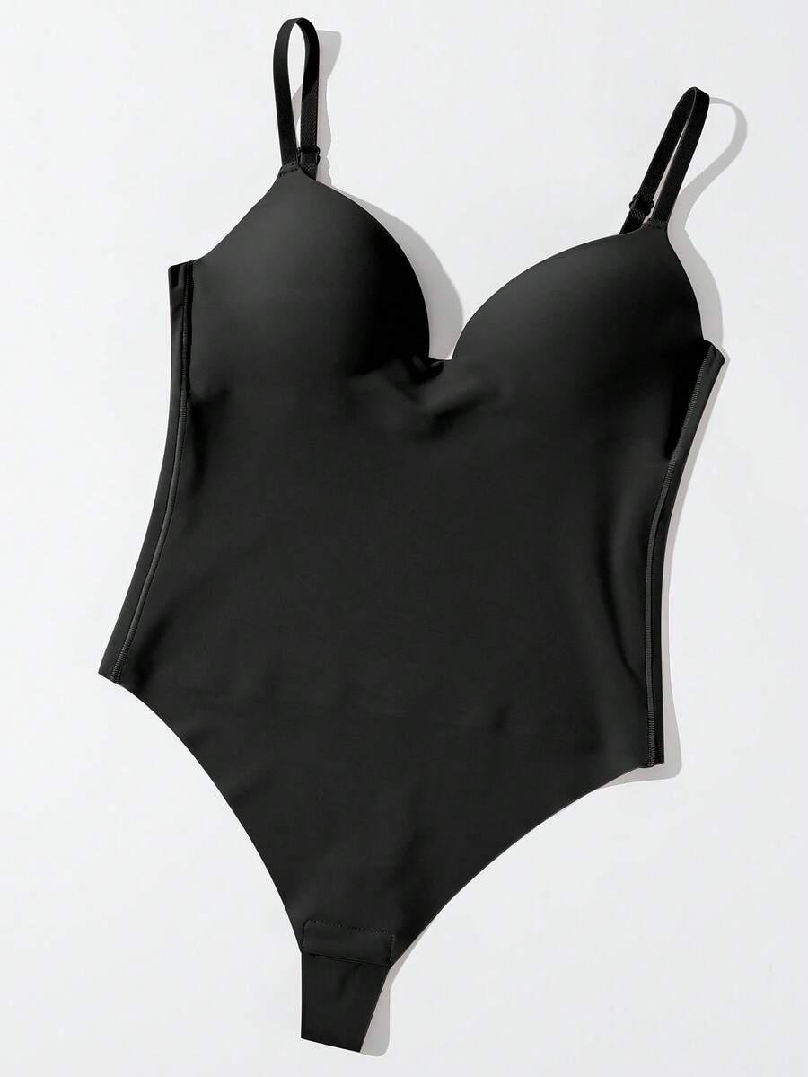 MODELUJĄCE CZARNE BODY RAMIĄCZKA STRINGI