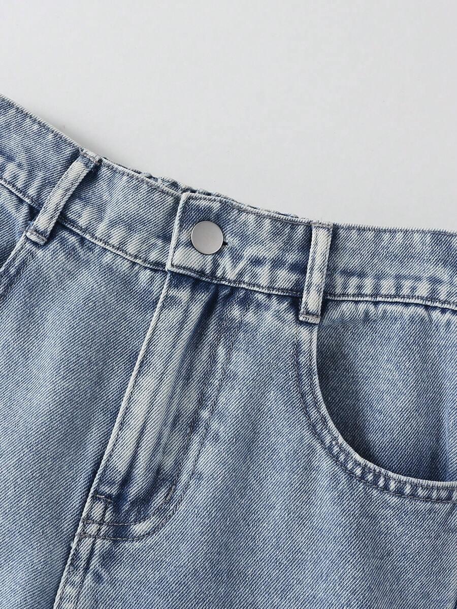 spodnie jeans bojówki
