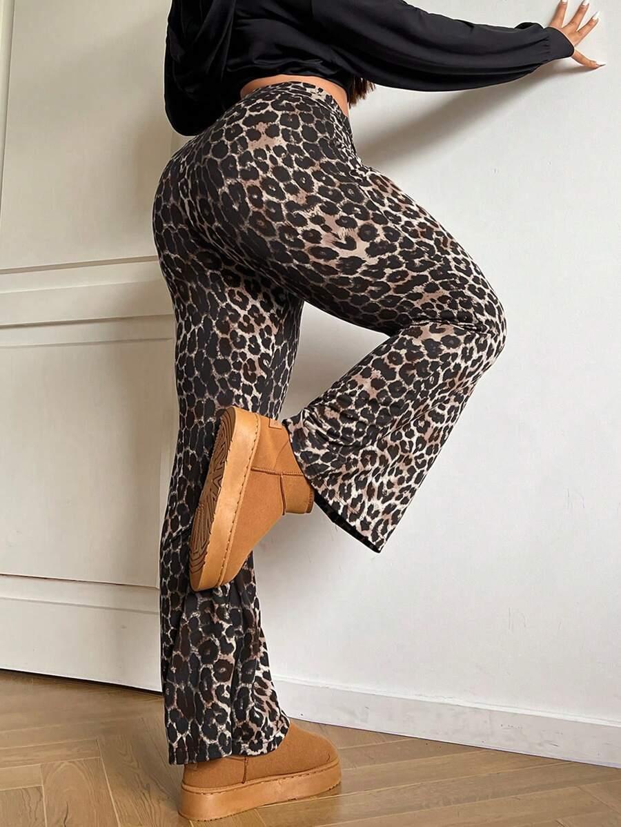 spodnie animal print