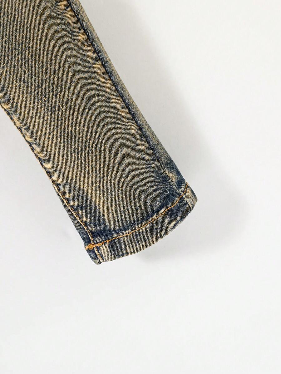 spodnie jeans kieszenie 