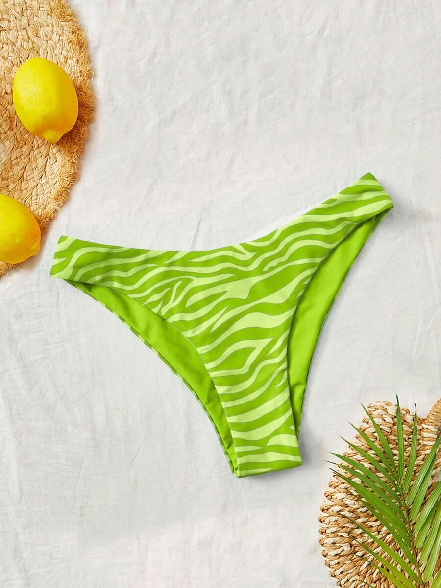 ZIELONY DWUCZĘŚCIOWY STRÓJ KĄPIELOWY 