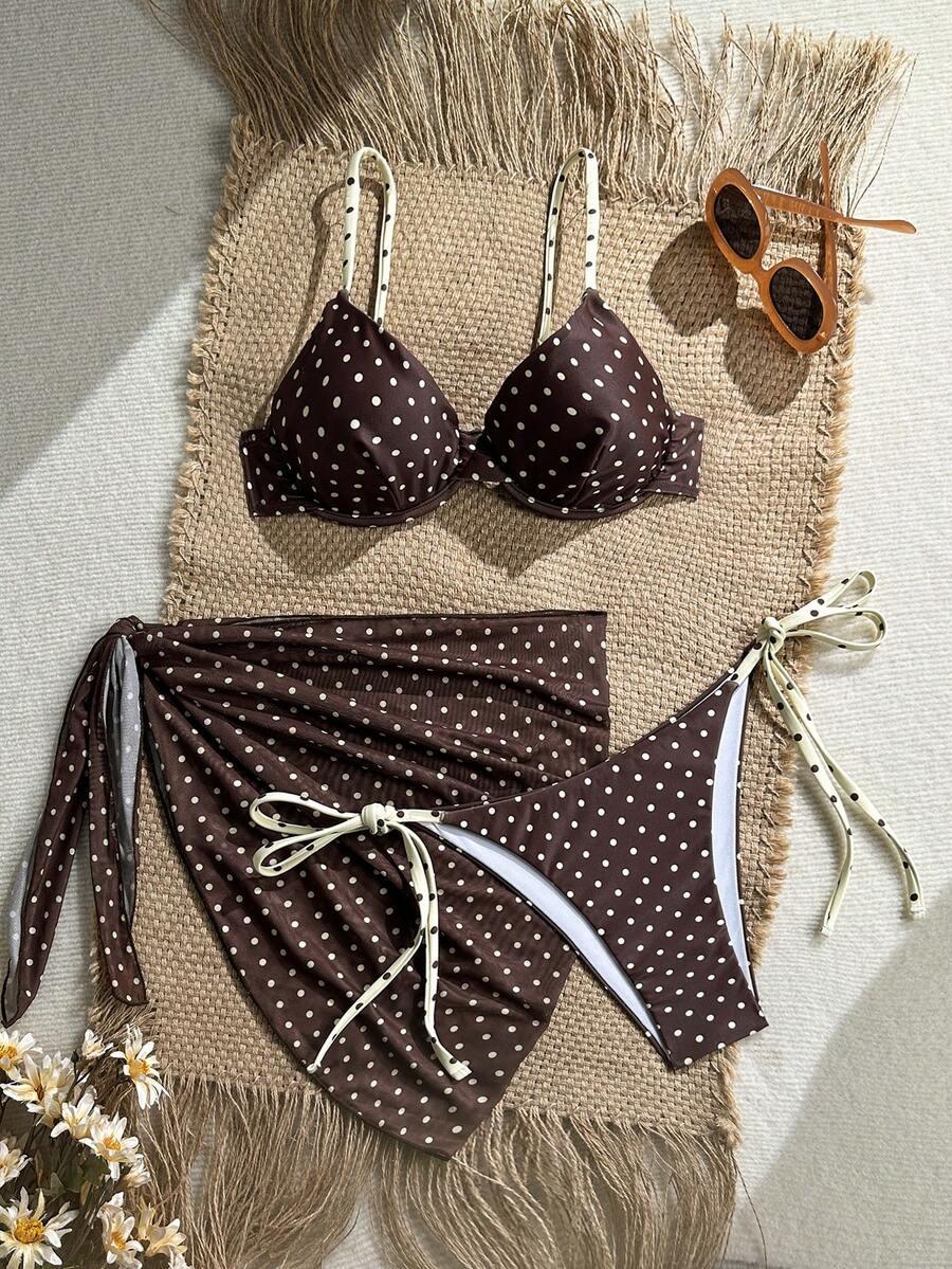 DWUCZĘŚCIOWY STRÓJ KĄPIELOWY SARONG KOMPLET