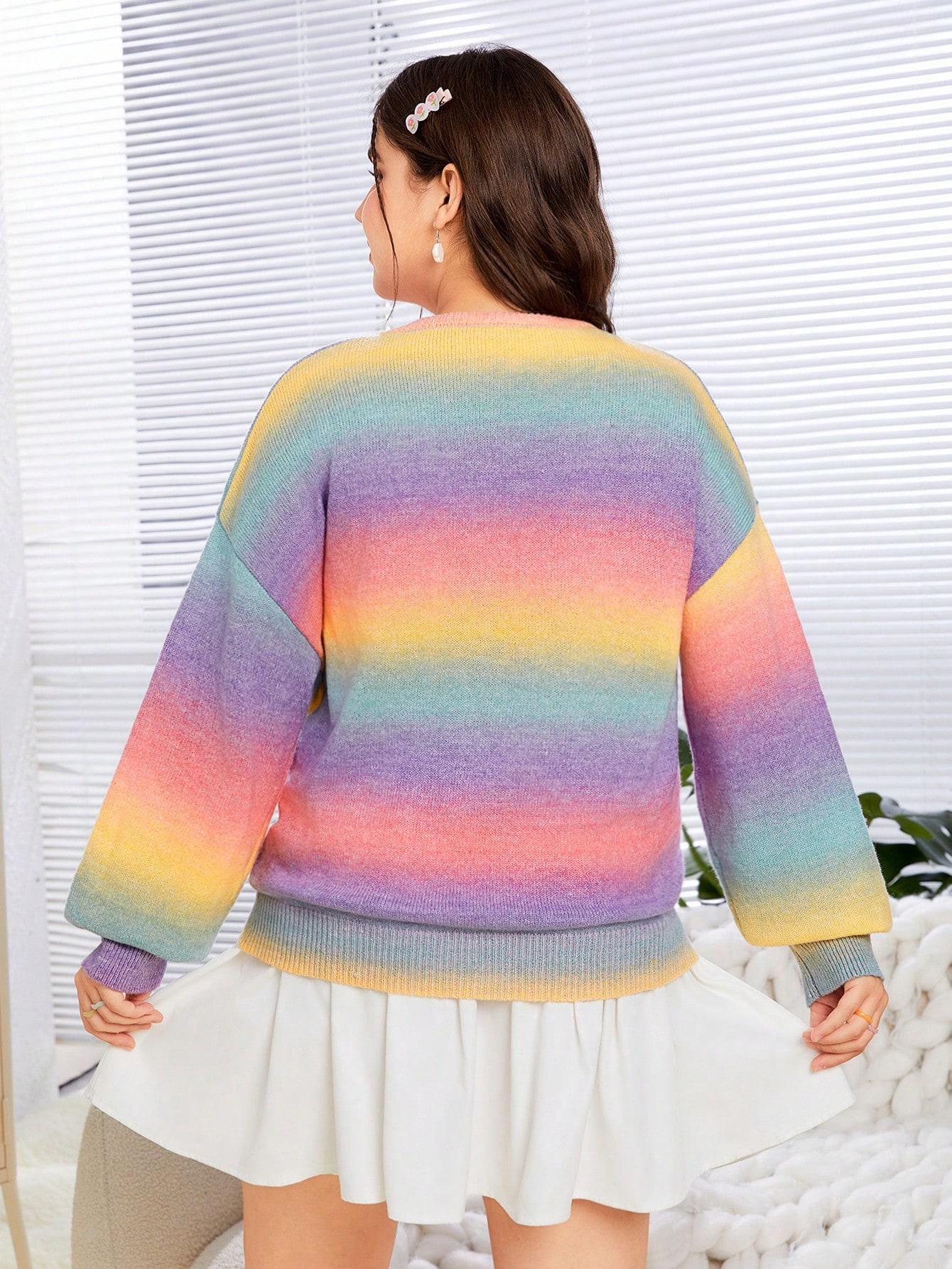 SWETER DAMSKI OKRĄGŁY DEKOLT 