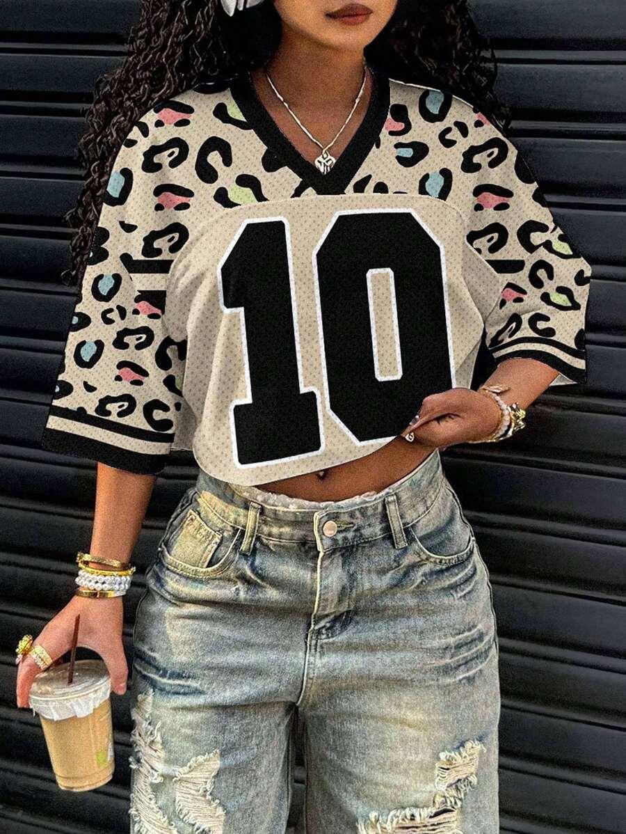 TOP ANIMAL PRINT