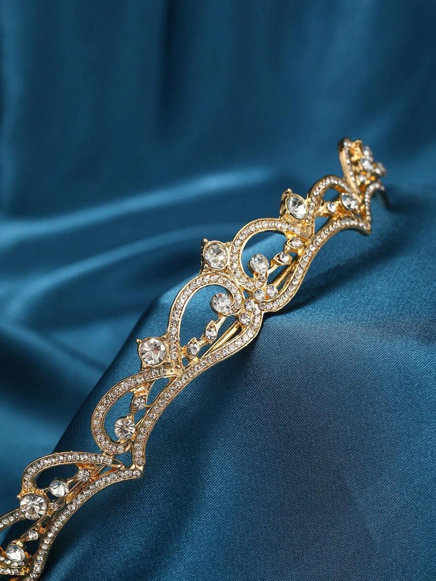 złoty diadem zdobienie