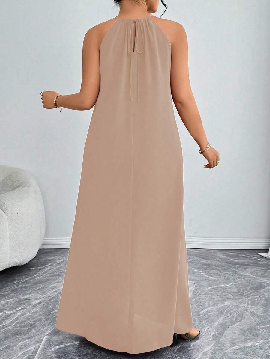 LUŹNA SUKIENKA MAXI PLUS SIZE