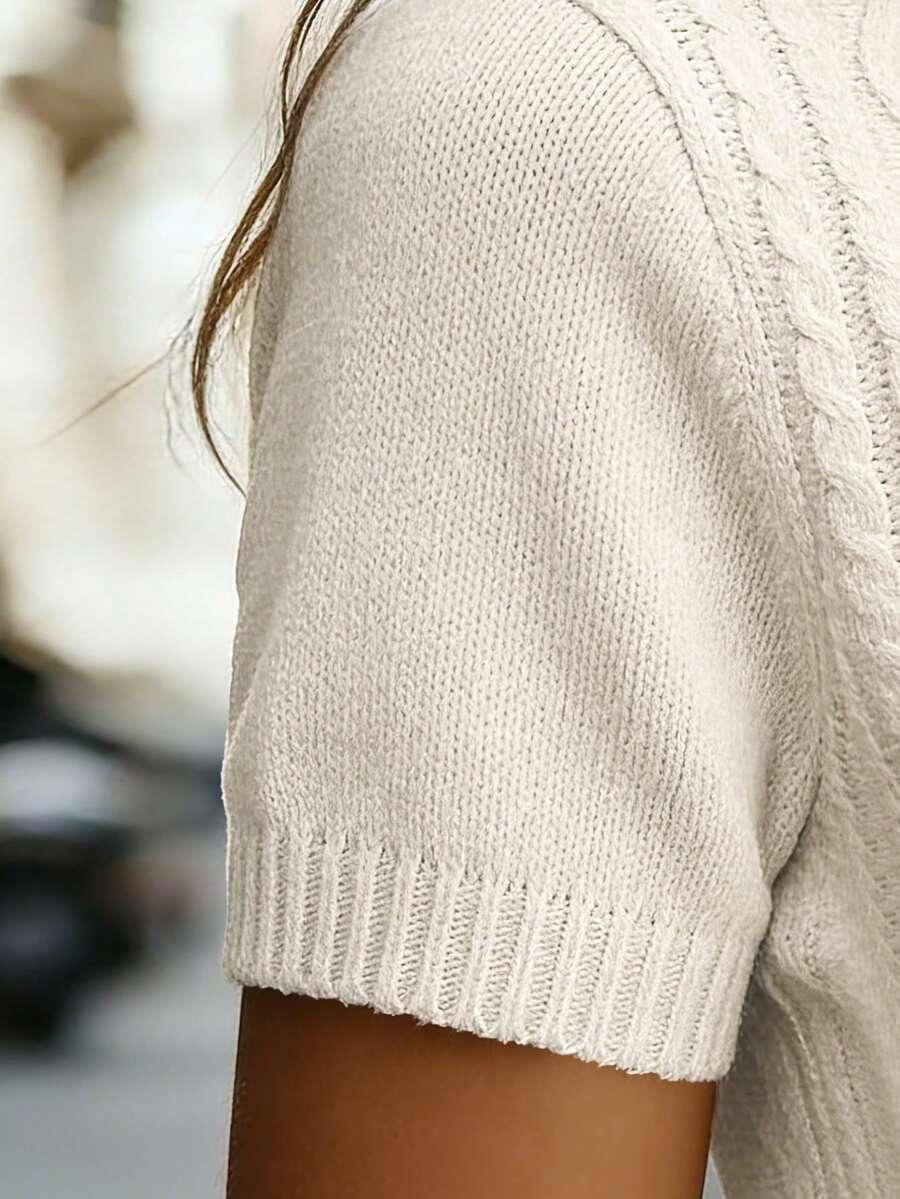 biała bluzka v-neck
