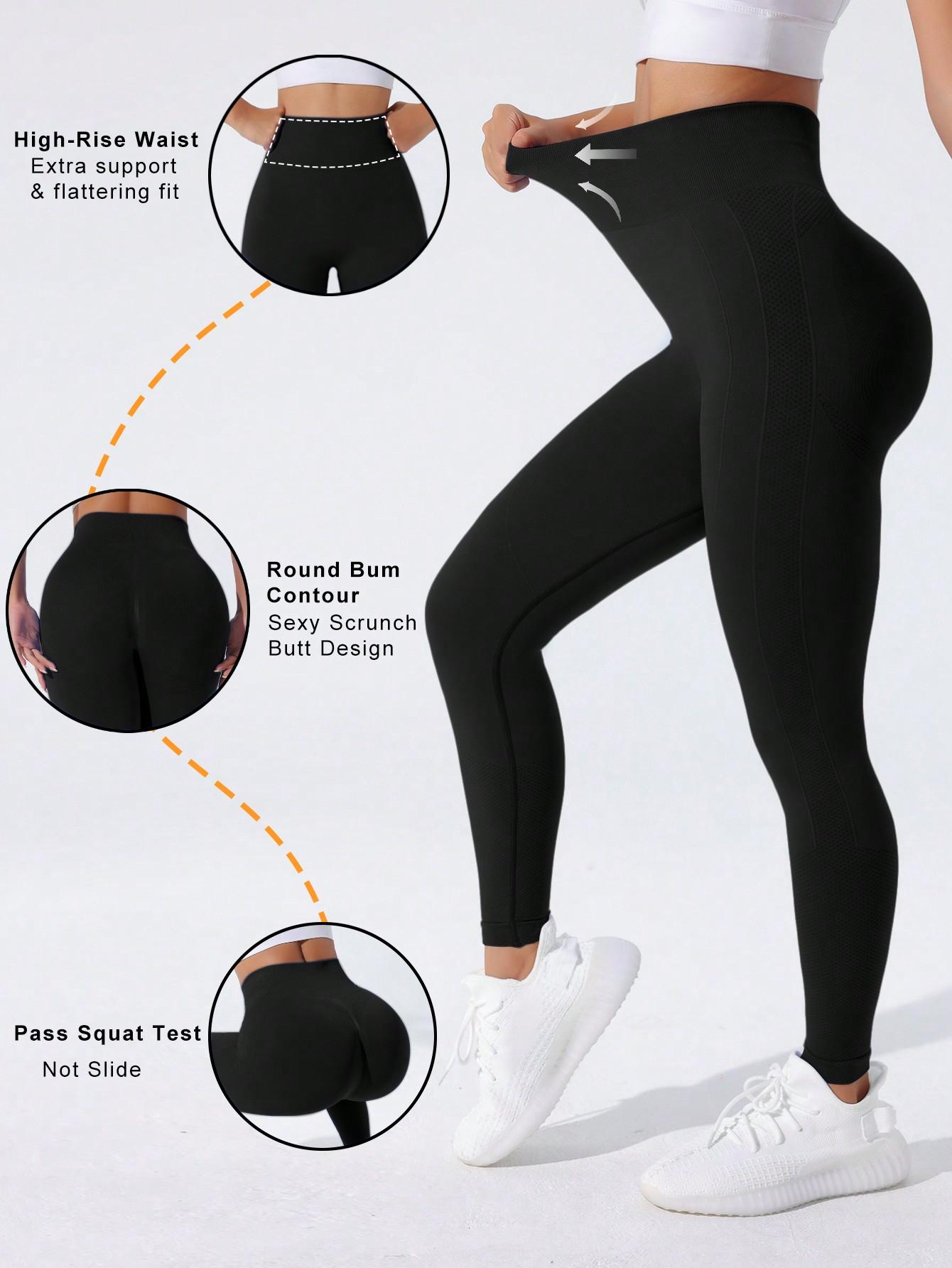 CZARNE LEGGINSY SPORTOWE WYSOKI STAN