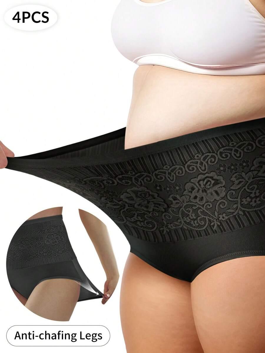 czarne majtki wysoki stan 3-pack