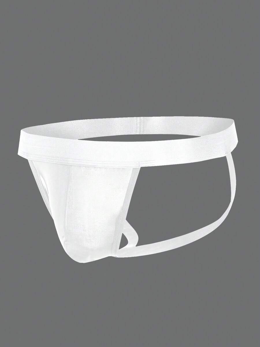 białe majtki jockstrap