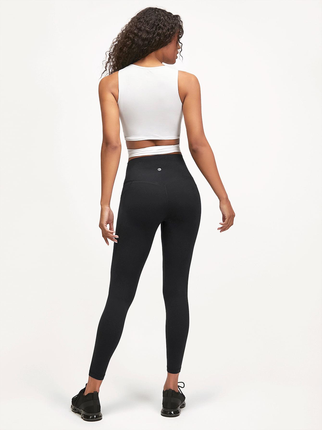 CZARNE LEGGINSY SPORTOWE