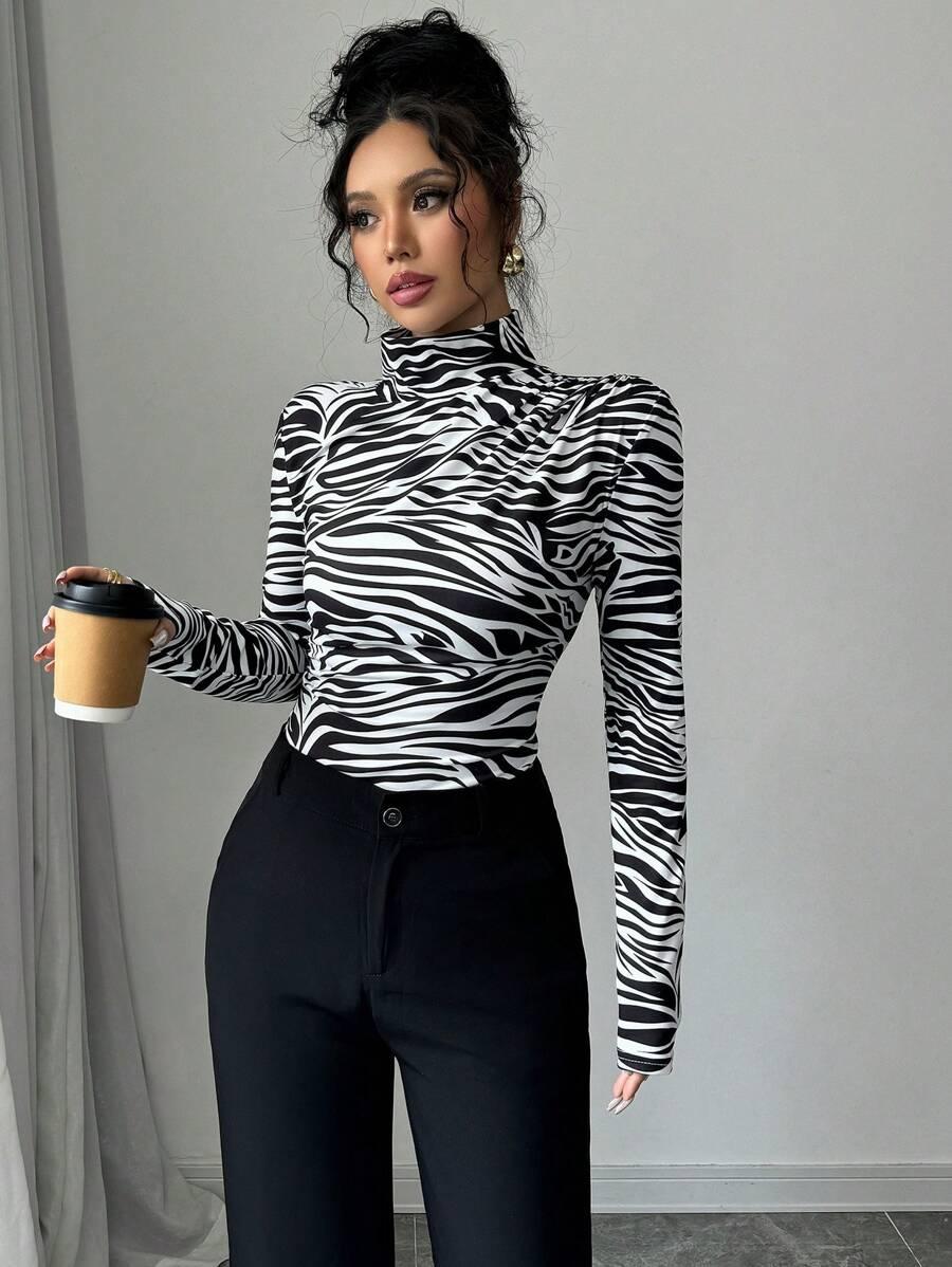 bluzka animal print