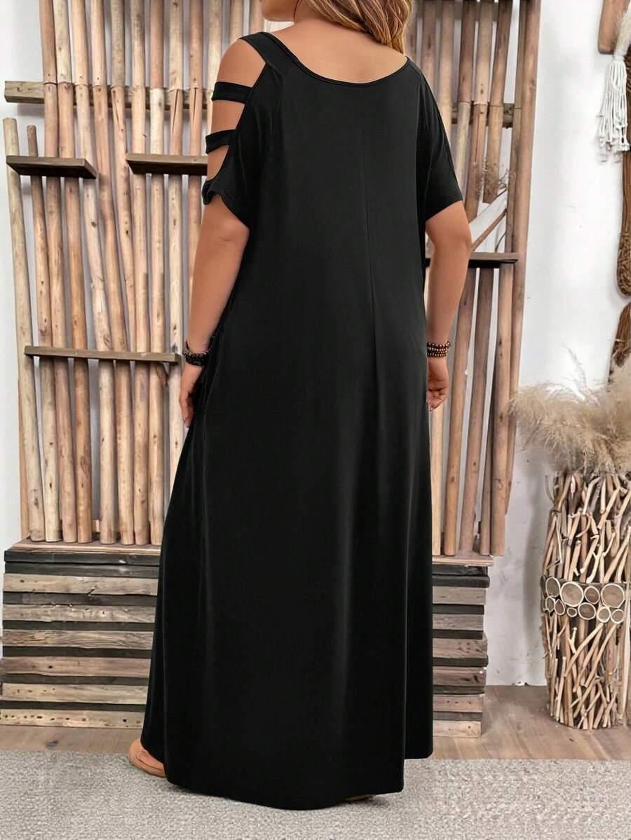 SUKIENKA MAXI OVERSIZE