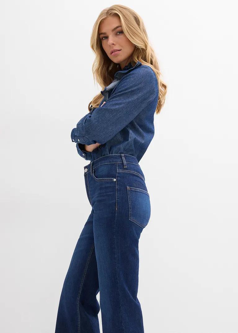 NIEBIESKIE SPODNIE JEANS