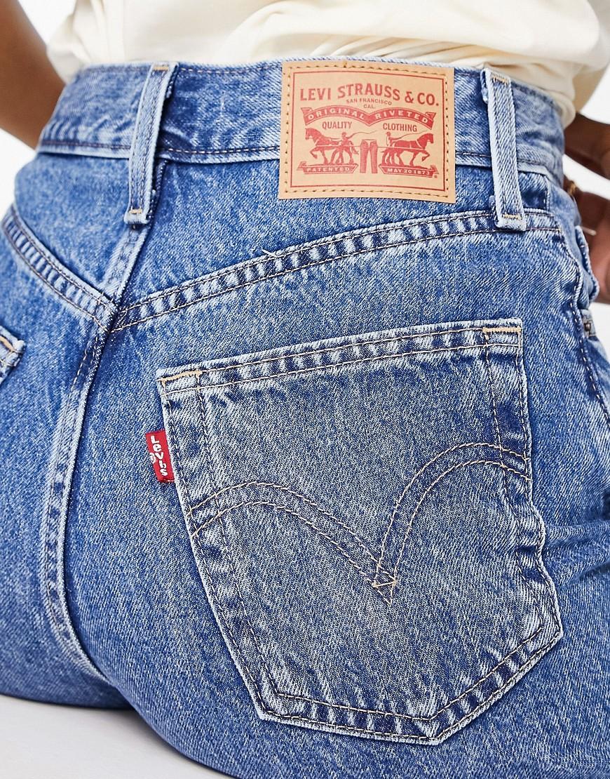 SPODENKI JEANS WYSOKI STAN