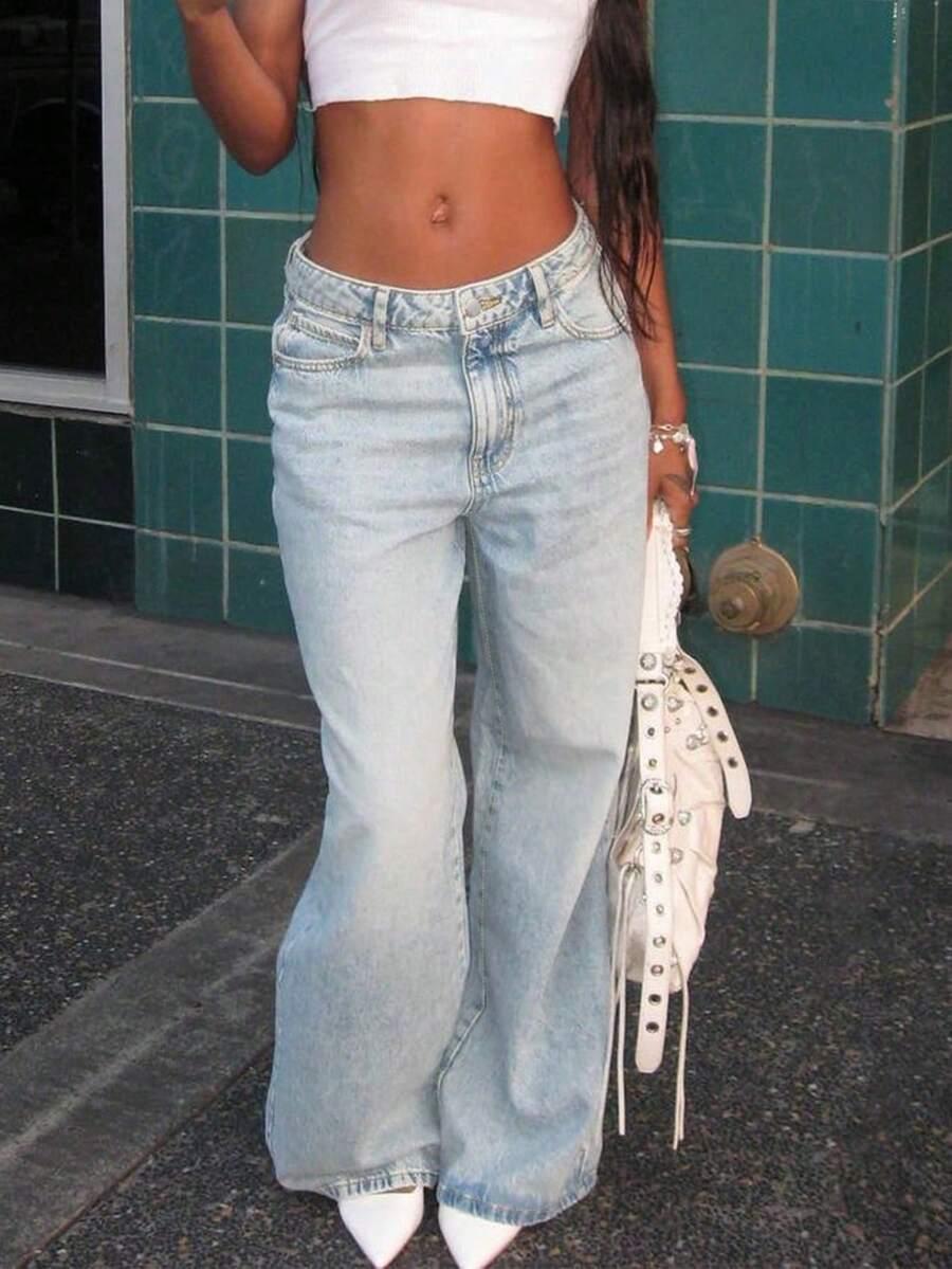 SPODNIE JEANS BAGGY