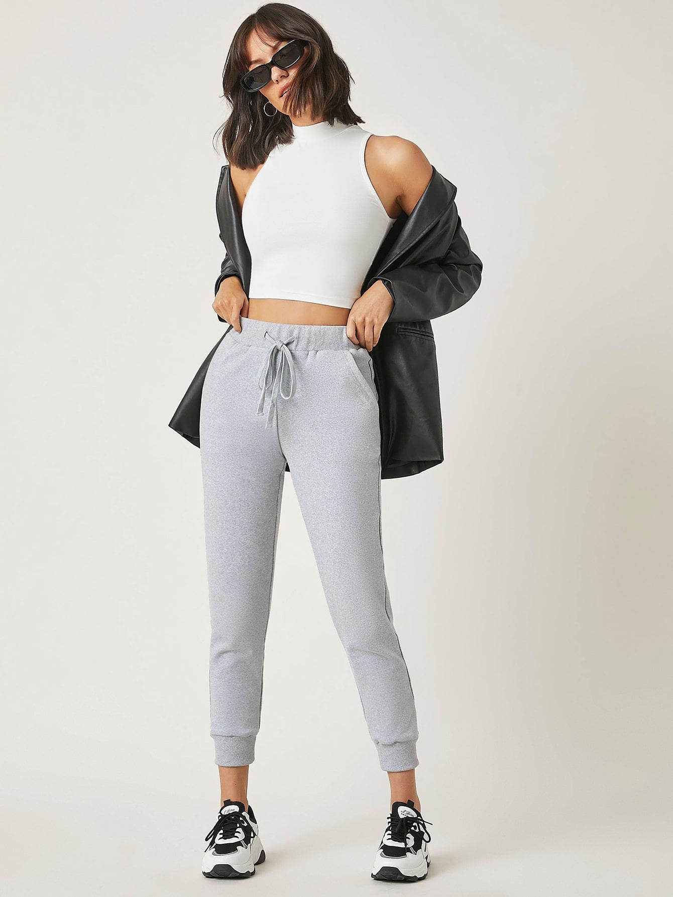 biały top casual