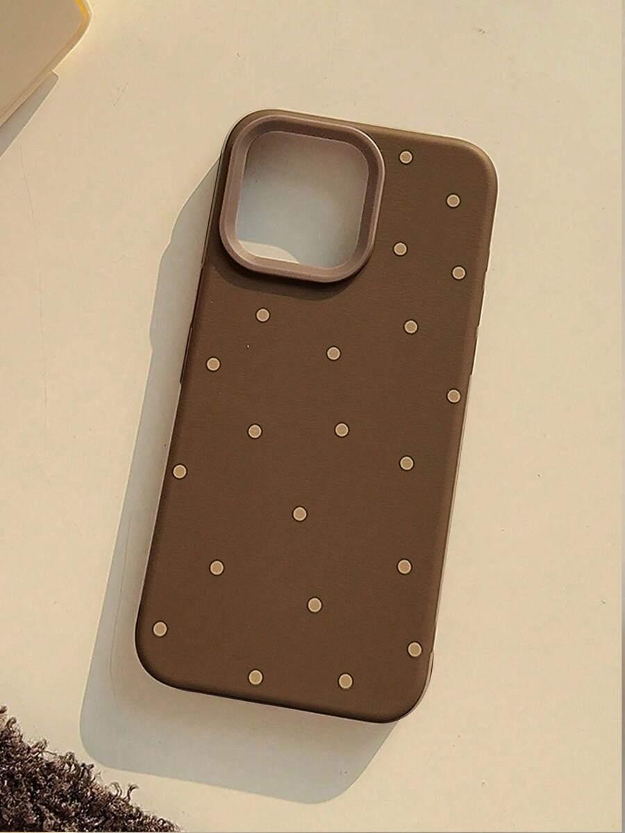 BRĄZOWE ETUI NA TELEFON IPHONE xr