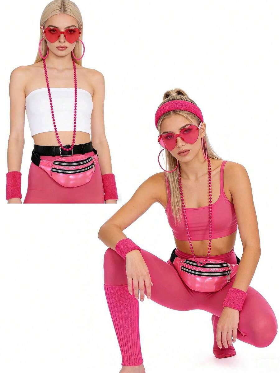 komplet akcesoriów W STYLU RETRO 10szt