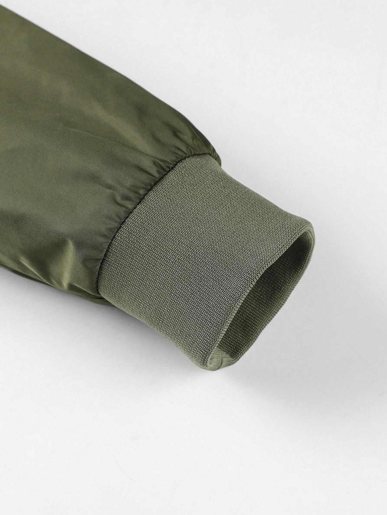 ZIELONA KURTKA BOMBER 